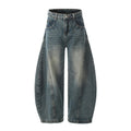 Custom Curved Wide-Leg Jeans | Low MOQ