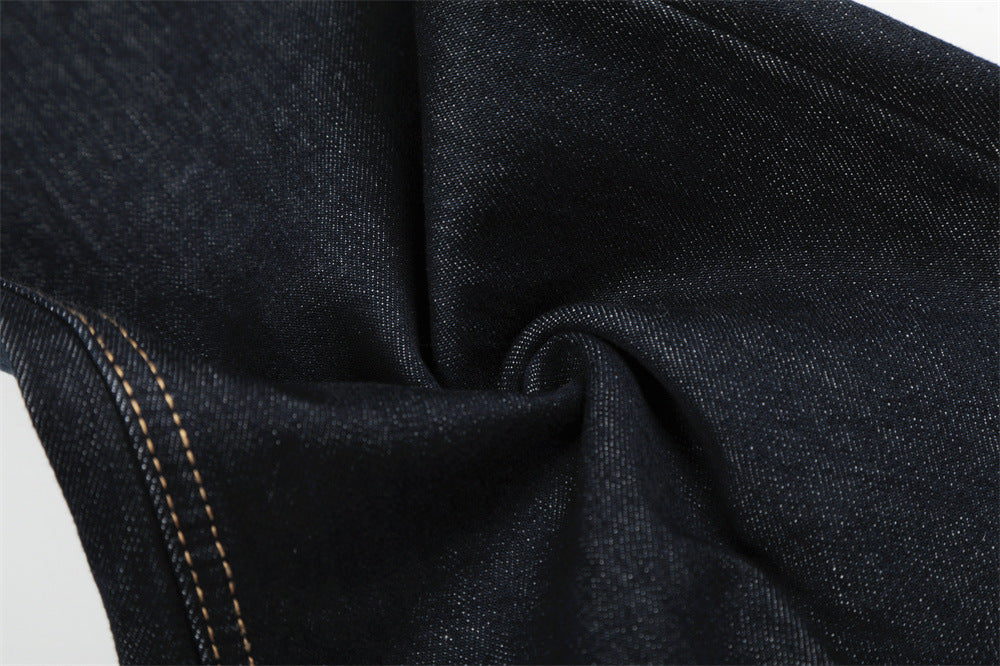 Custom Raw Denim Wide-Leg Jeans| Low MOQ