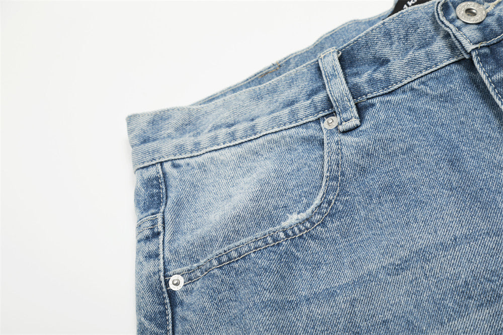 Vintage Mud Wash Balloon Jeans | Low MOQ