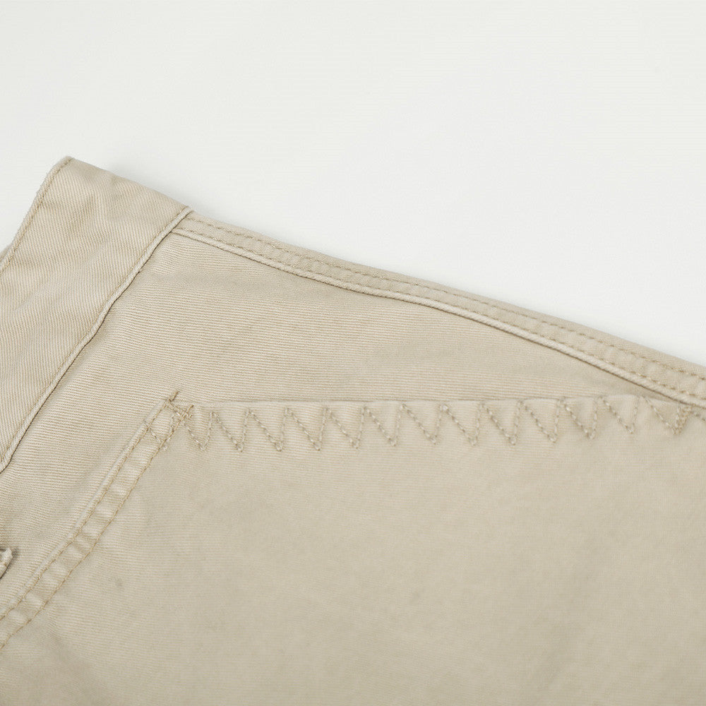 Relaxed Fit Wide-Leg Canvas Pants |Low MOQ