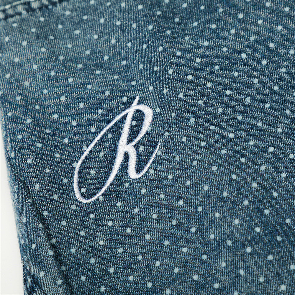 Premium Deep Indigo Wide-Leg Jeans |Low MOQ