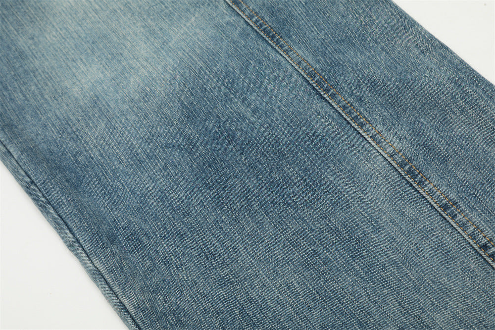 Asymmetrical Waist Denim Pants Relaxed Fit |Low MOQ