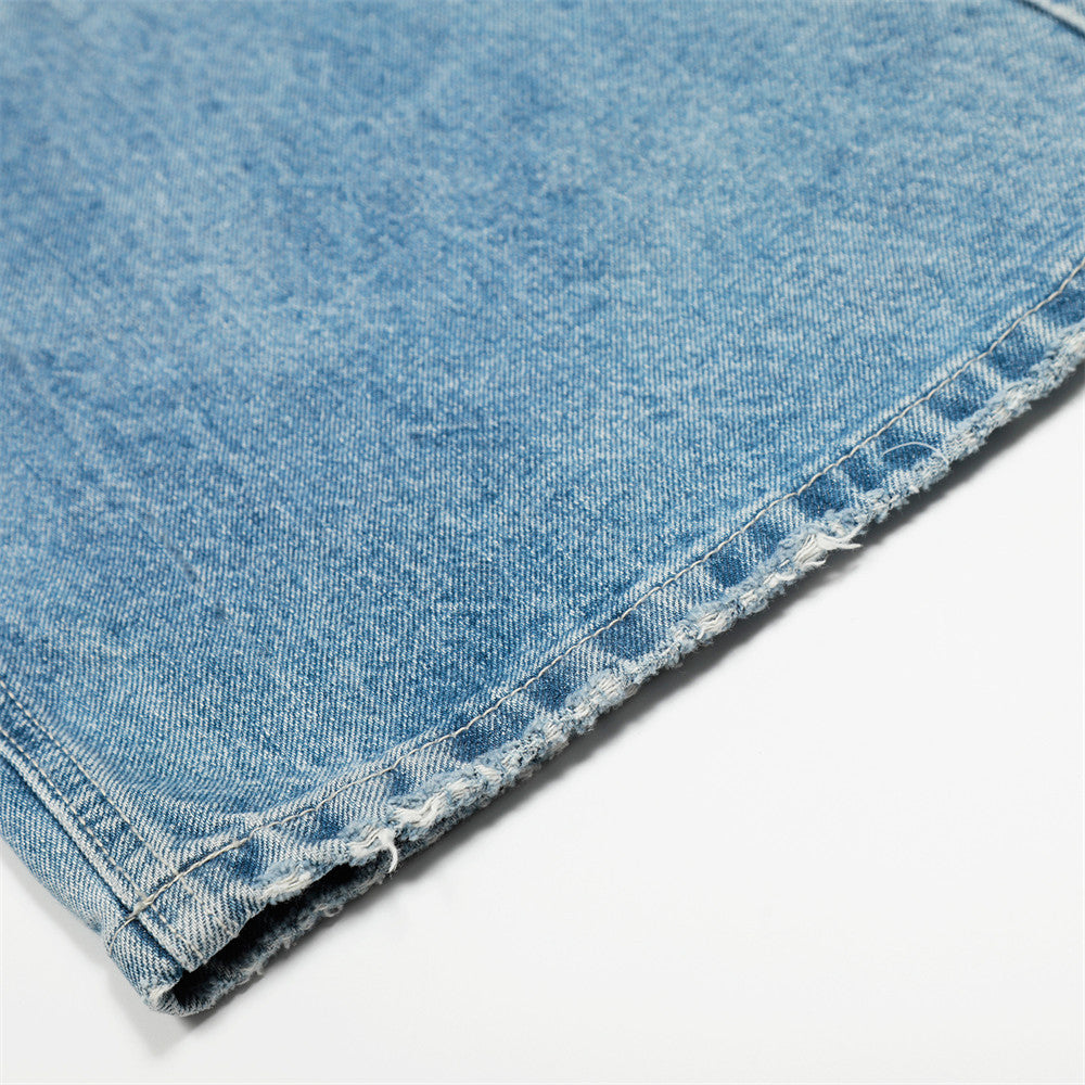Vintage Mud Wash Balloon Jeans | Low MOQ