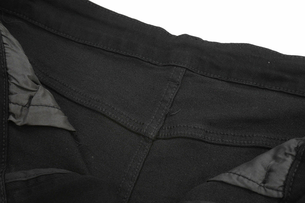 Customizable High-Waisted Black Flare Jeans | Low MOQ
