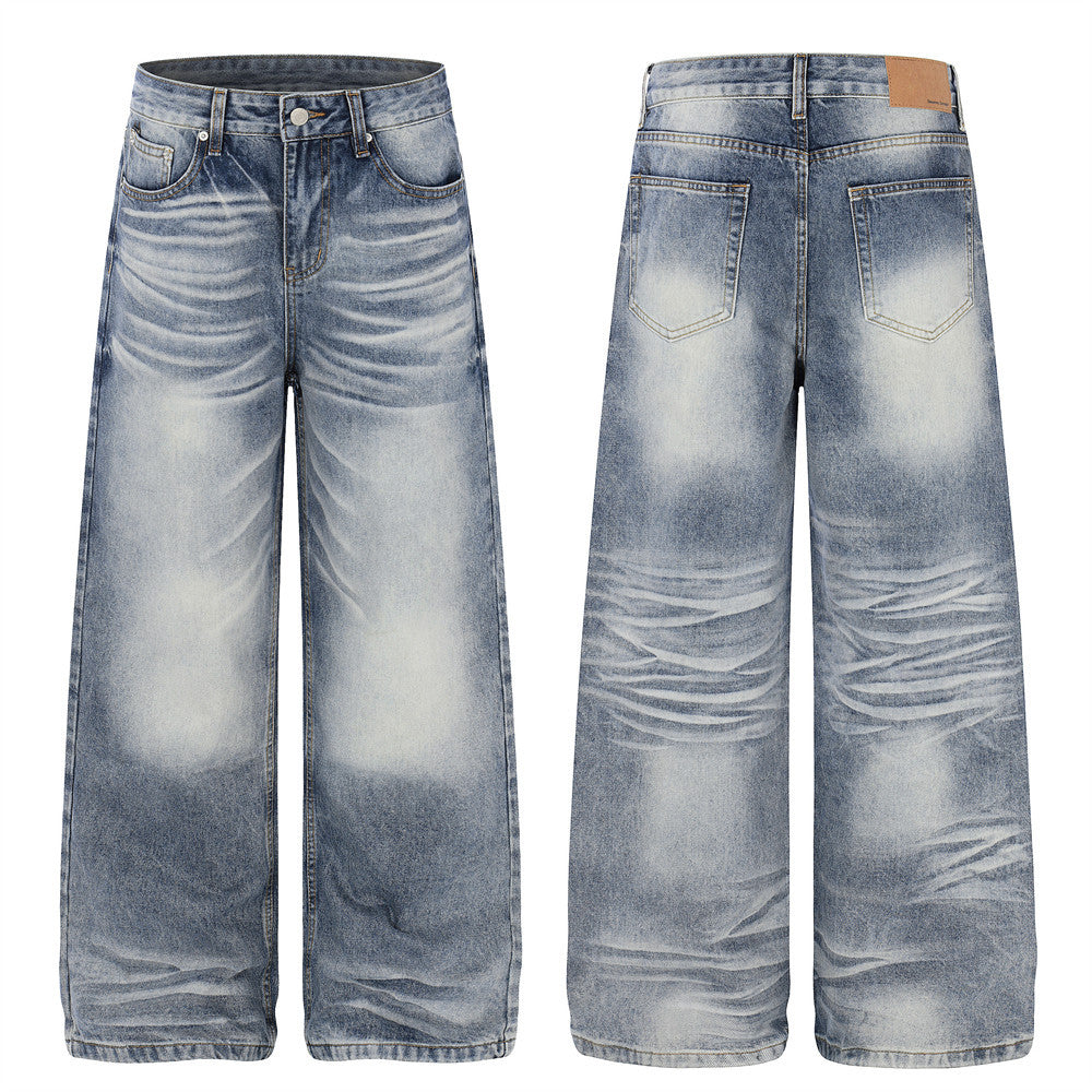 Punk Aesthetic Gradient Jeans | Low MOQ