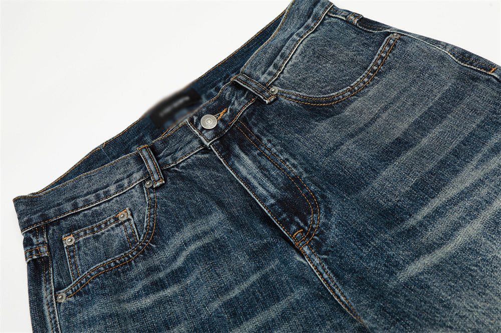 Premium Raw Selvedge Wide-Leg Jeans | Low MOQ