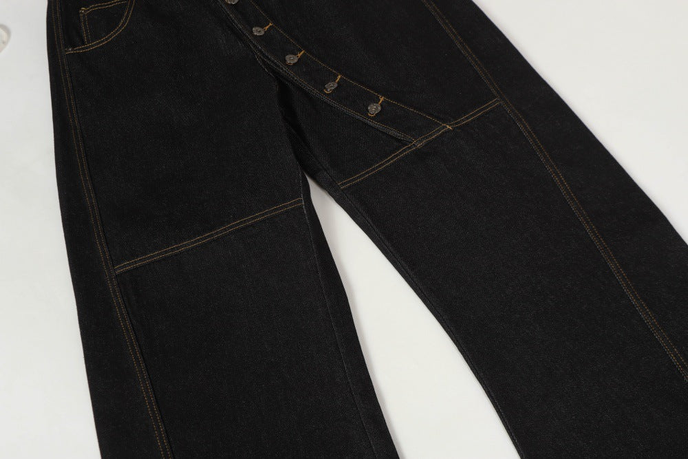 Indigo Wide-Leg Baggy Jeans | Low MOQ