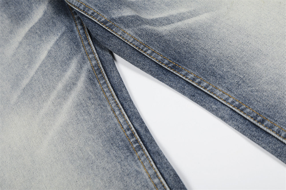 Punk Aesthetic Gradient Jeans | Low MOQ