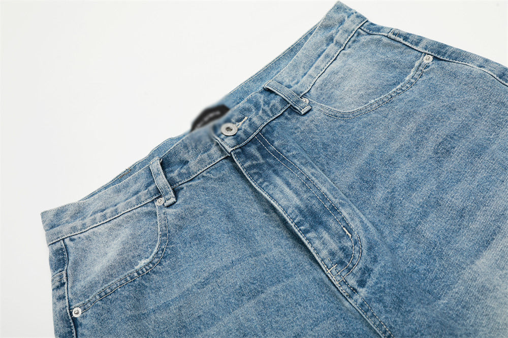 Vintage Mud Wash Balloon Jeans | Low MOQ