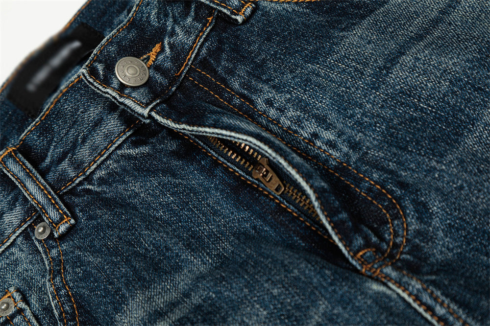 Premium Raw Selvedge Wide-Leg Jeans | Low MOQ