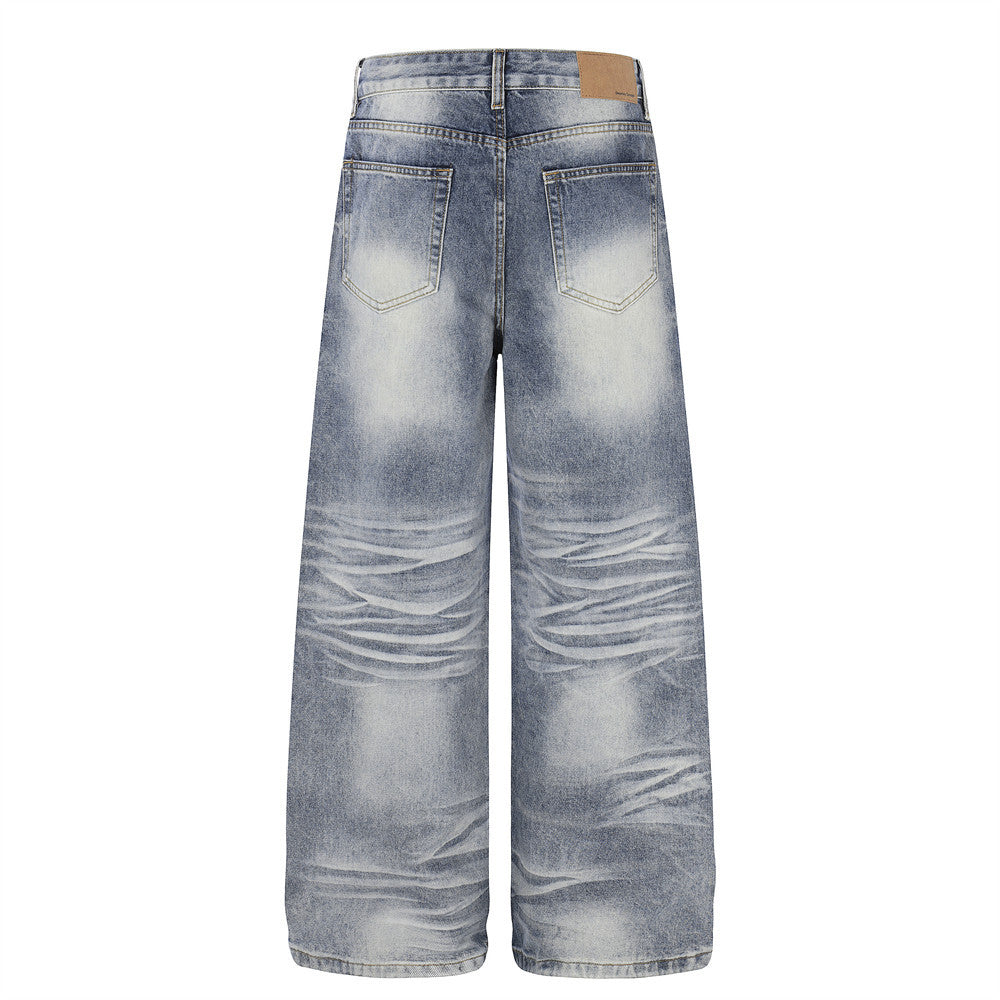 Punk Aesthetic Gradient Jeans | Low MOQ
