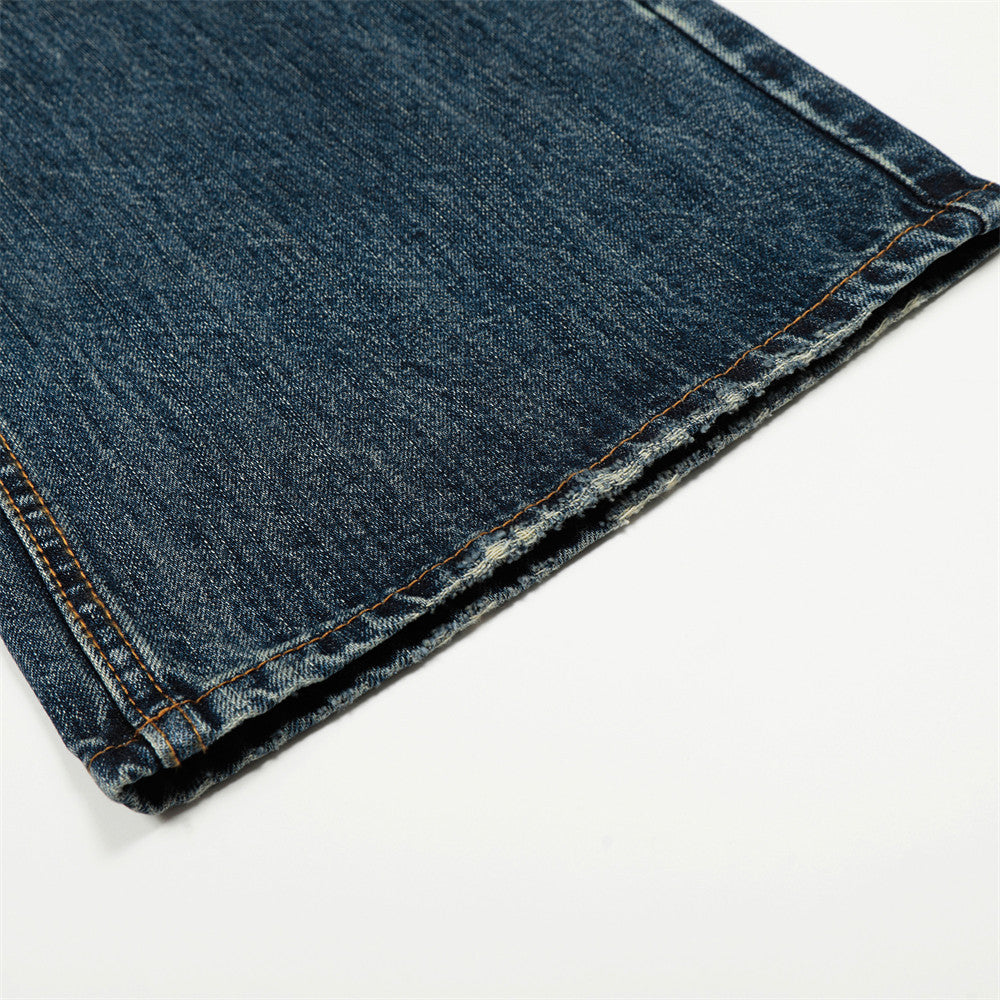 Premium Raw Selvedge Wide-Leg Jeans | Low MOQ